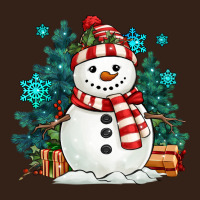 Christmas Snowman Heavy Core Tee | Teevron