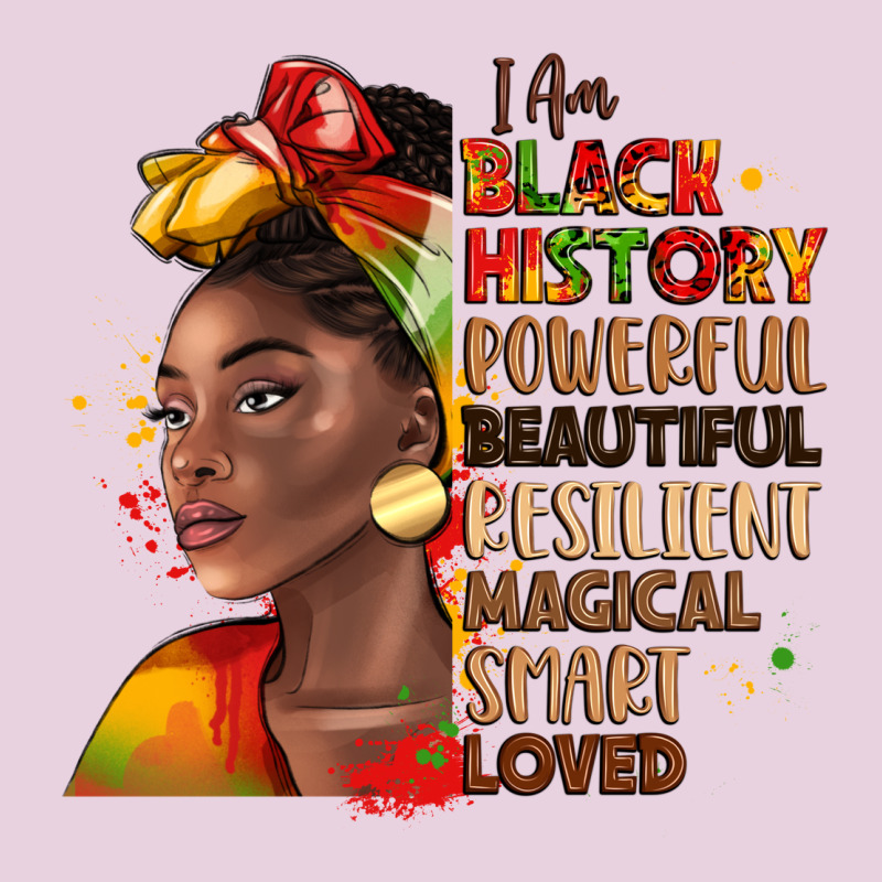 I Am Black History Ladies Tee by LillyAllenDesigns | Teevron