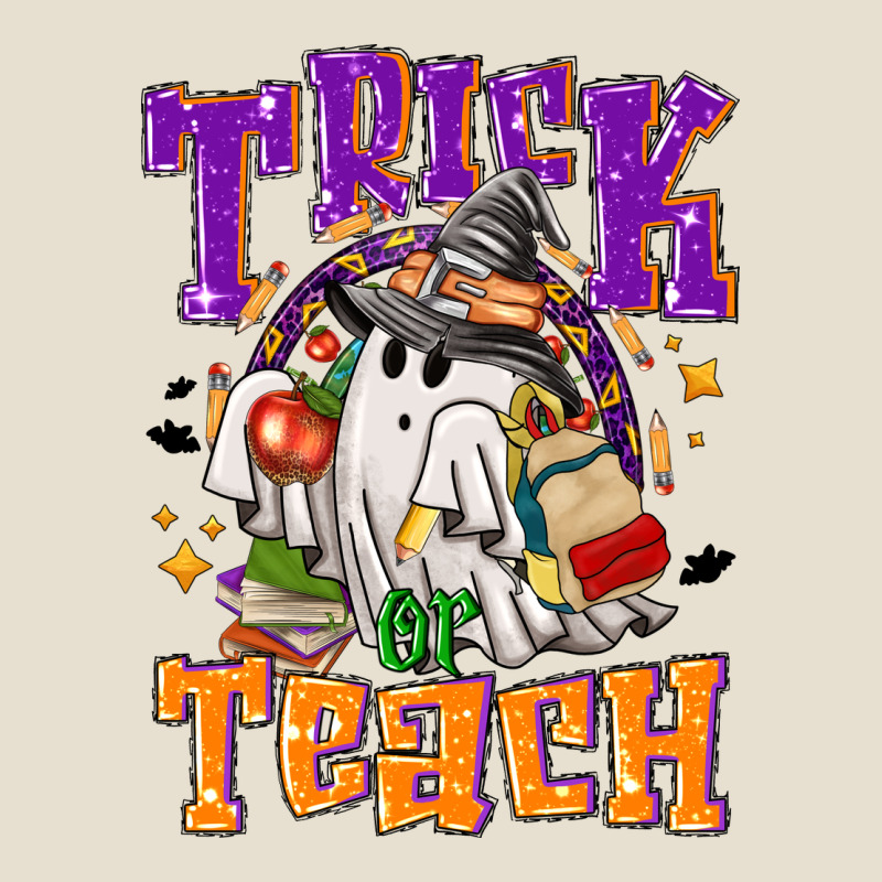 Trick Or Teach Halloween Urban Heavy Tee by NancyCooperArtShop | Teevron