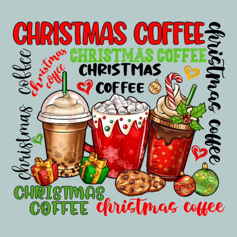 Christmas Coffee Heavy Core Tee by MaliasSmallBusiness | Teevron