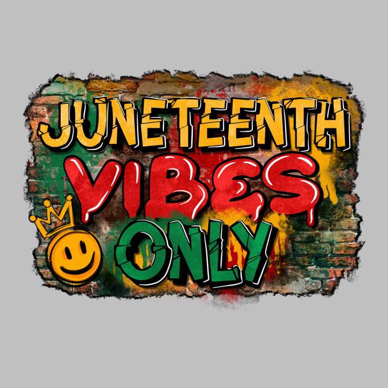Juneteenth Vibes Only Long Sleeve Tee by CowGirlArtShop | Teevron