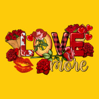 Love More Valentine's Day Premium Hoodie | Teevron
