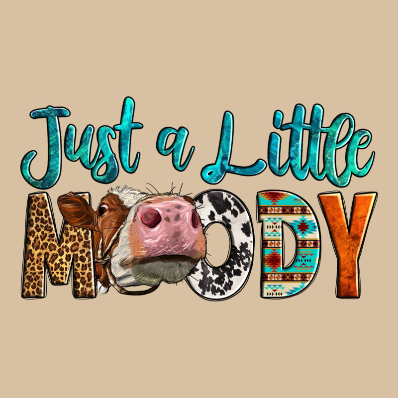 Western Just A Little Moody Cow Heavyweight Hoodie by LillyAllenDesigns | Teevron