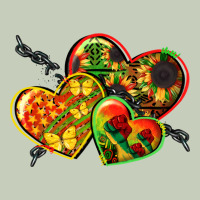 Juneteenth Hearts Long Sleeve Tee | Teevron