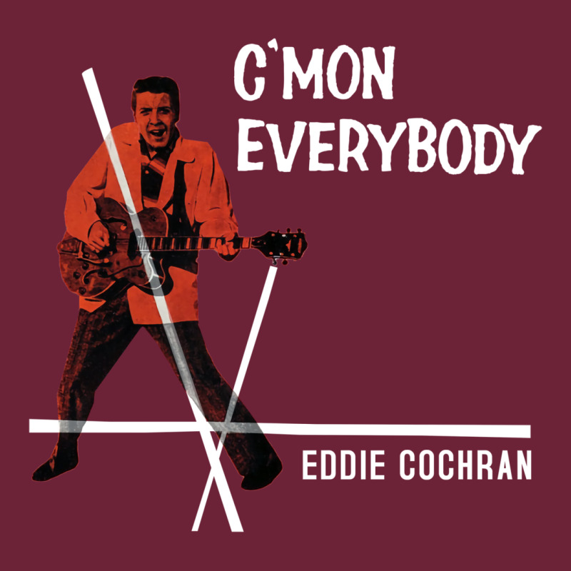 Eddie Cochran C Mon Everybody Album Cover Long Sleeve Tee by tuanDangUi | Teevron