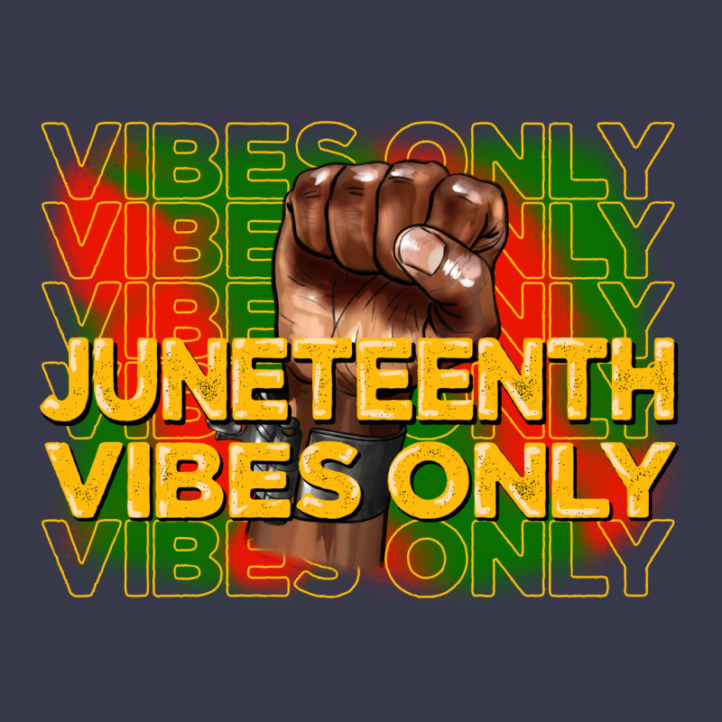 Juneteenth Vibes Only Long Sleeve Tee by CowGirlArtShop | Teevron