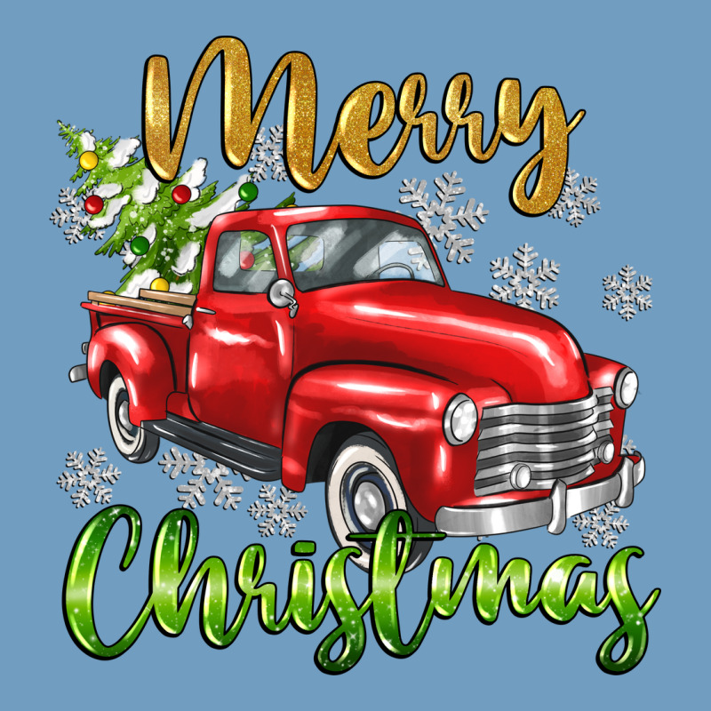 Merry Christmas Truck Urban Heavy Tee by texasbilliewilder | Teevron