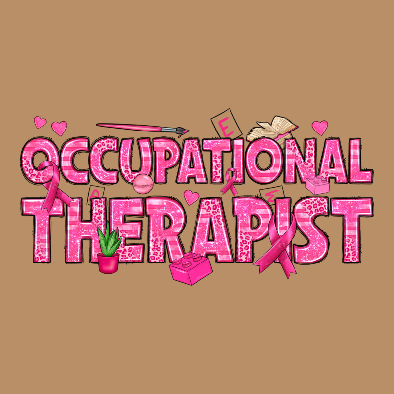 Breast Cancer Occupational Therapist Vintage Hoodie by texasbilliewilder | Teevron