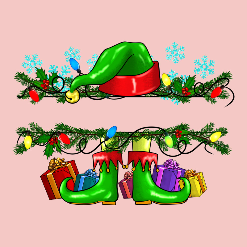 Custom Name Christmas Elf Urban Heavy Tee by texasbilliewilder | Teevron