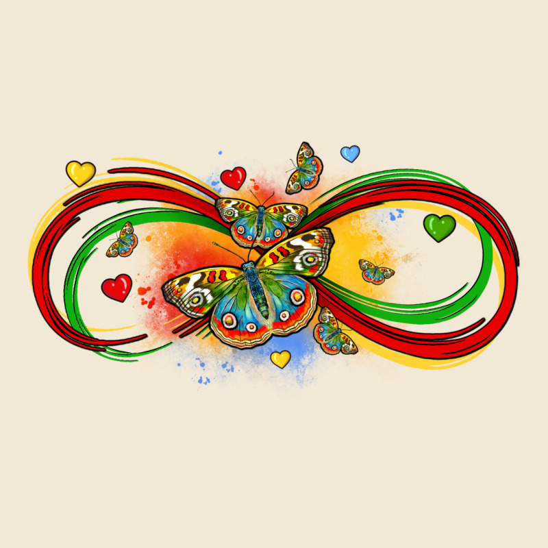 Butterfly Infinity Symbol Autism Premium Tee by LillyAllenDesigns | Teevron
