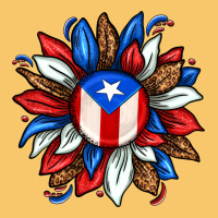 Puerto Rico Sunflower Vintage Hoodie | Teevron