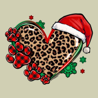 Christmas Paw Heart Heavy Core Tee | Teevron