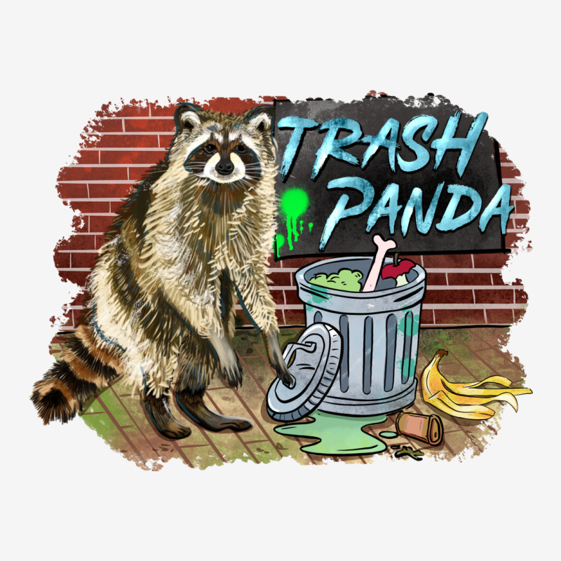 Raccoon Trash Panda Urban Hoodie by BarkalooDesign | Teevron