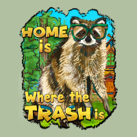 Raccoon Home Is Where The Trash Is Urban Hoodie | Teevron