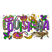 Louisiana Mardi Gras Ladies Tee | Teevron