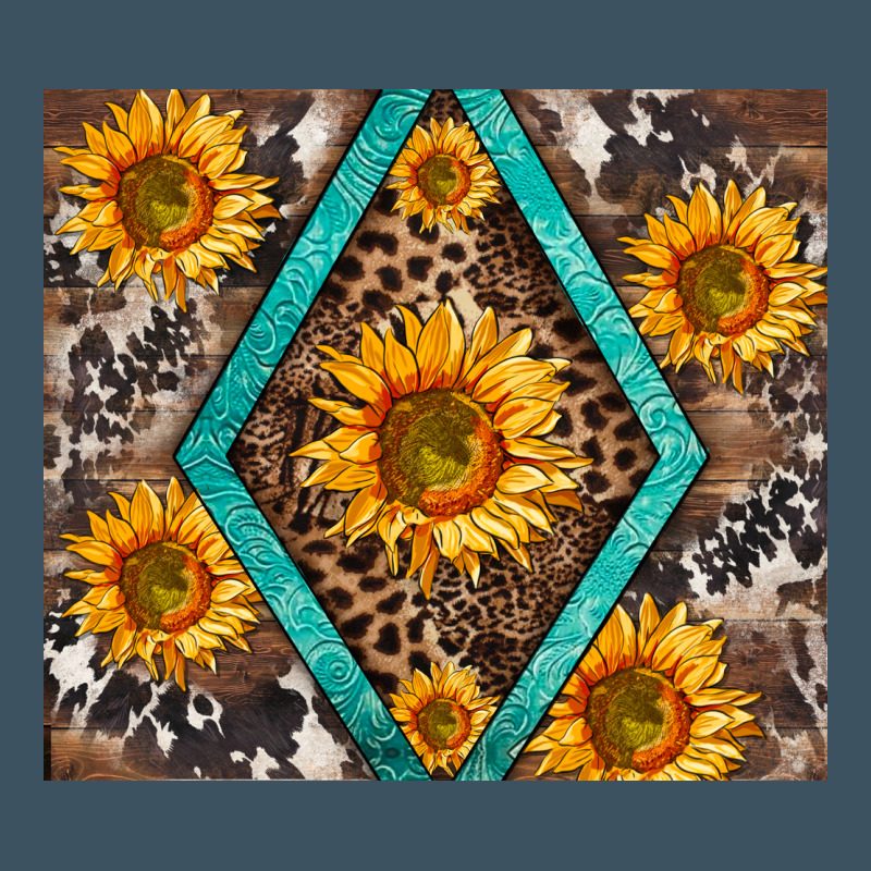 Sunflower Tumbler Urban Hoodie by BarkalooDesign | Teevron