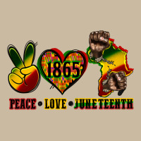 Peace Love Juneteenth Long Sleeve Tee | Teevron