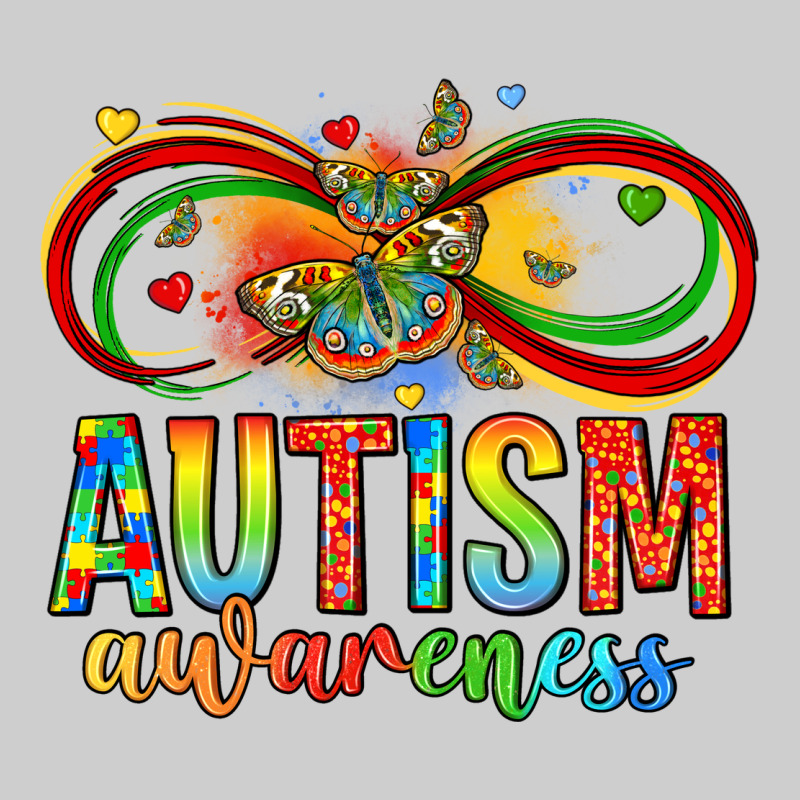 Autism Awareness Butterfly Infinity Symbol Premium Tee by LillyAllenDesigns | Teevron