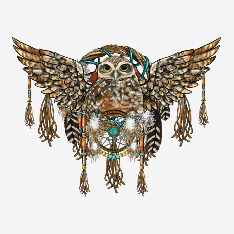 Native Dream Catcher With Owl Urban Hoodie by BarkalooDesign | Teevron