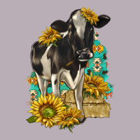 Sunflowers Cow Vintage Tee | Teevron