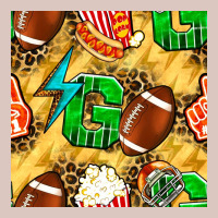 American Football Go With Thunder And Leopard  Seamless Pattern Premium Hoodie | Teevron