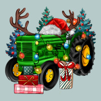 Farm Tractor Christmas Heavy Core Tee | Teevron