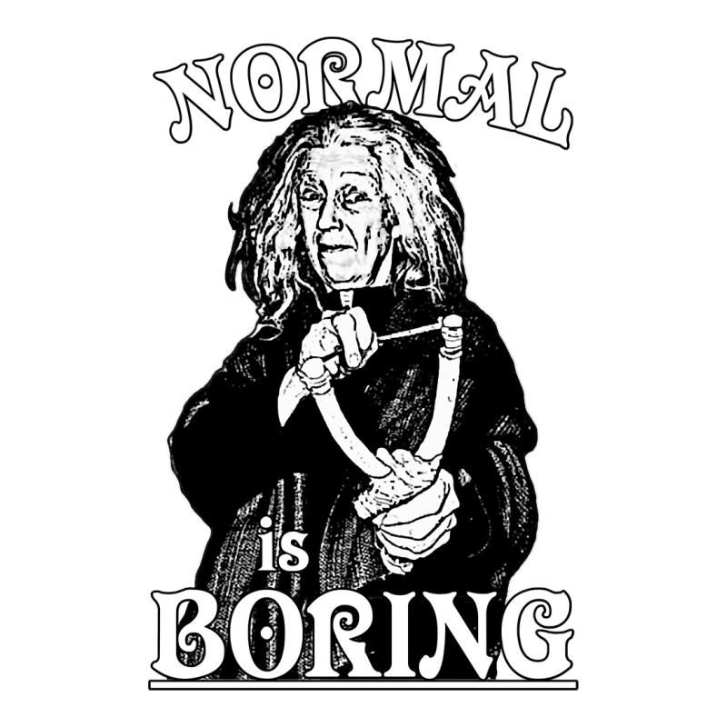 Limited Edition Grandma Addams (frump)- Normal Is Boring Heavyweight Hoodie by tuanDangUi | Teevron