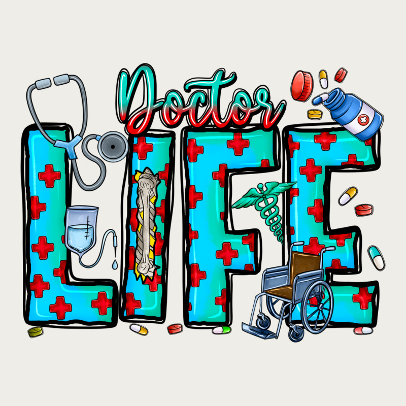 Doctor Life Zipper Hoodie by CowhideDigitalArt | Teevron