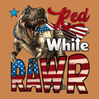 Red White Rawr Dinosaur T-rex Heavyweight Hoodie | Teevron