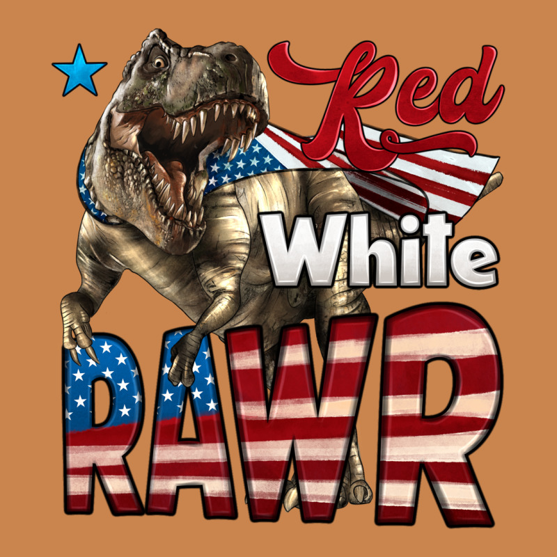 Red White Rawr Dinosaur T-rex Heavyweight Hoodie by LillyAllenDesigns | Teevron