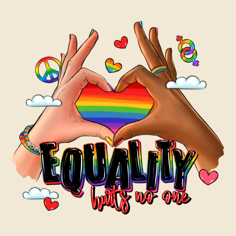 Equality Hurts No One Lgbtq Hands Premium Tee by LillyAllenDesigns | Teevron