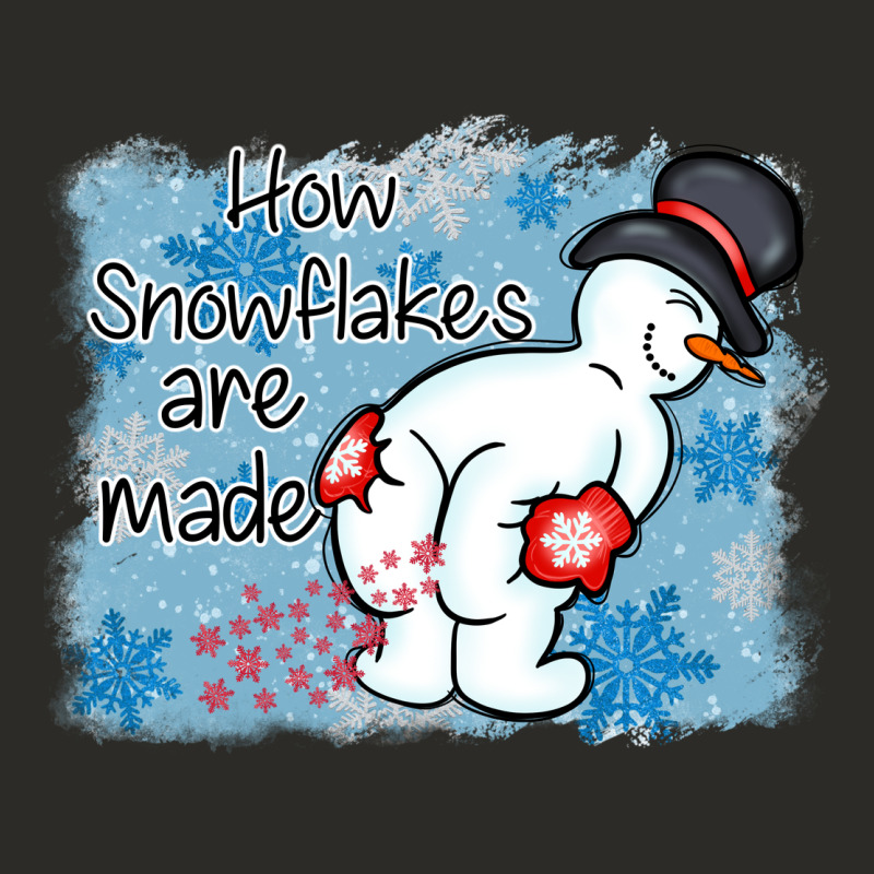 How Snowflakes Are Made Winter Christmas Heavy Core Tee by MaliasSmallBusiness | Teevron