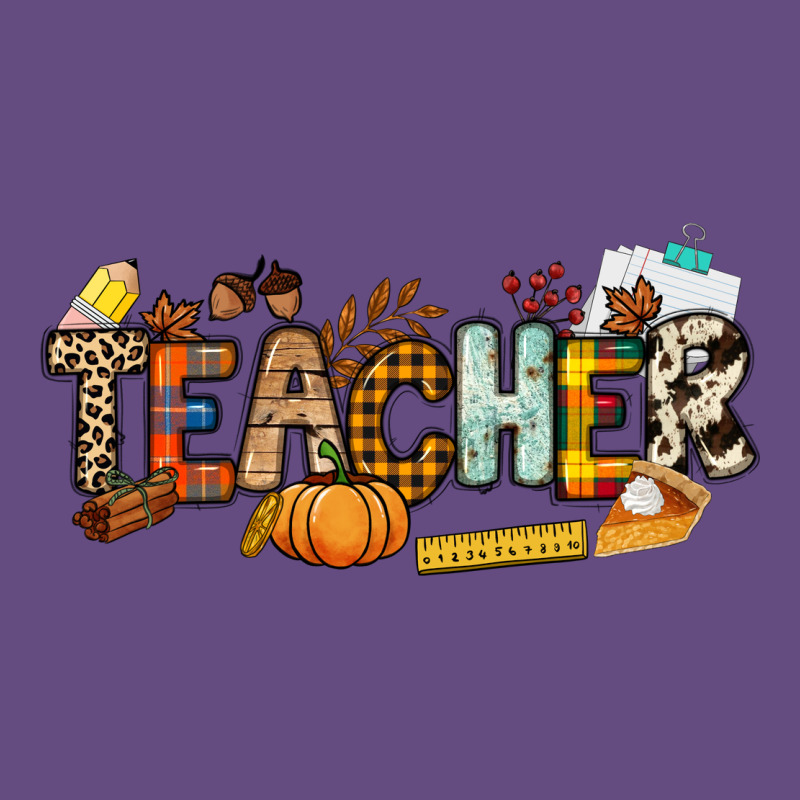 Fall Teacher Vintage Hoodie by NancyCooperArtShop | Teevron