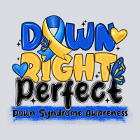 Down Right Perfect Down Syndrome Awareness Zipper Hoodie | Teevron