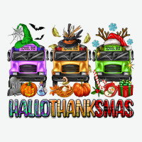 Hallothanksmas School Bus Urban Heavy Tee | Teevron