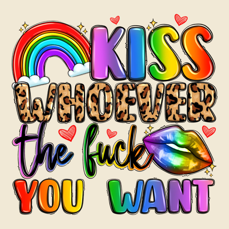 Kiss Whoever The Fuck You Want Premium Tee by LillyAllenDesigns | Teevron