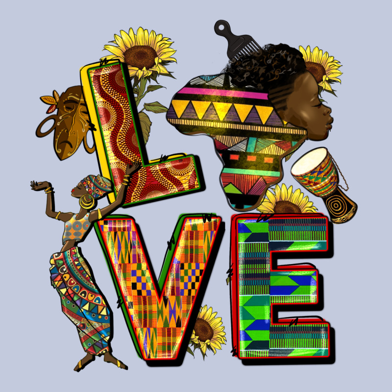 Love Juneteenth Africa Long Sleeve Tee by CowGirlArtShop | Teevron