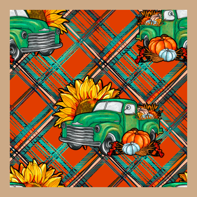Fall Truck Vintage Hoodie by NancyCooperArtShop | Teevron