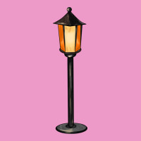 Street Lamp Urban Hoodie | Teevron