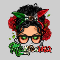 Mexicana Woman Messy Bun Premium Tee | Teevron