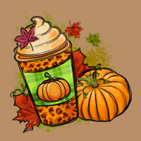 Fall Pumpkin Coffee Vintage Hoodie | Teevron
