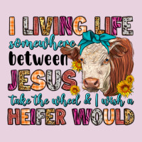I Living Life Somewhere Between Jesus Take The Whe Ladies Tee | Teevron