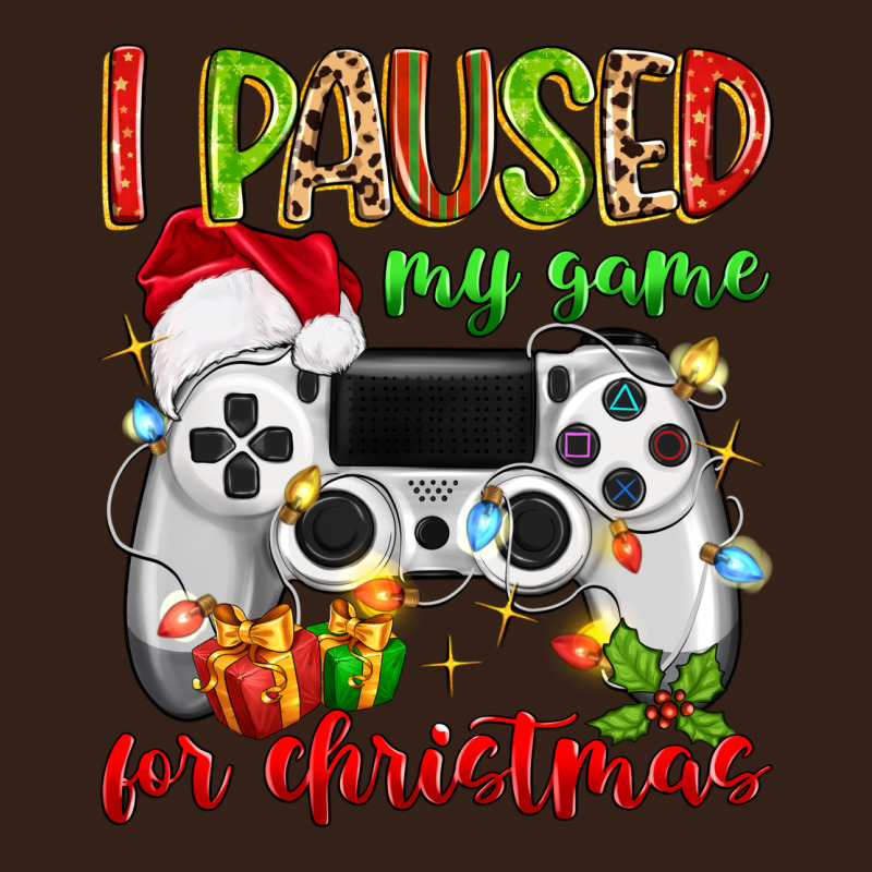 I Paused My Game For Christmas Heavy Core Tee by MaliasSmallBusiness | Teevron