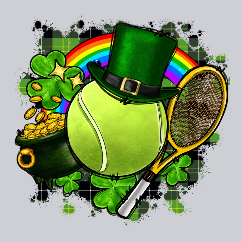 St. Patrick's Day Tennis Heavyweight Sweatshirt by FaDigitalArtStudio | Teevron