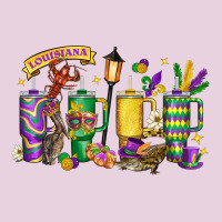 Obsessive Cup Disorder Mardi Gras Ladies Tee | Teevron