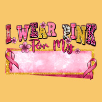 Personalized I Wear Pink For My Vintage Hoodie | Teevron