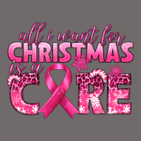 All I Want For Christmas Is A Cure Breast Cancer Urban Heavy Tee | Teevron