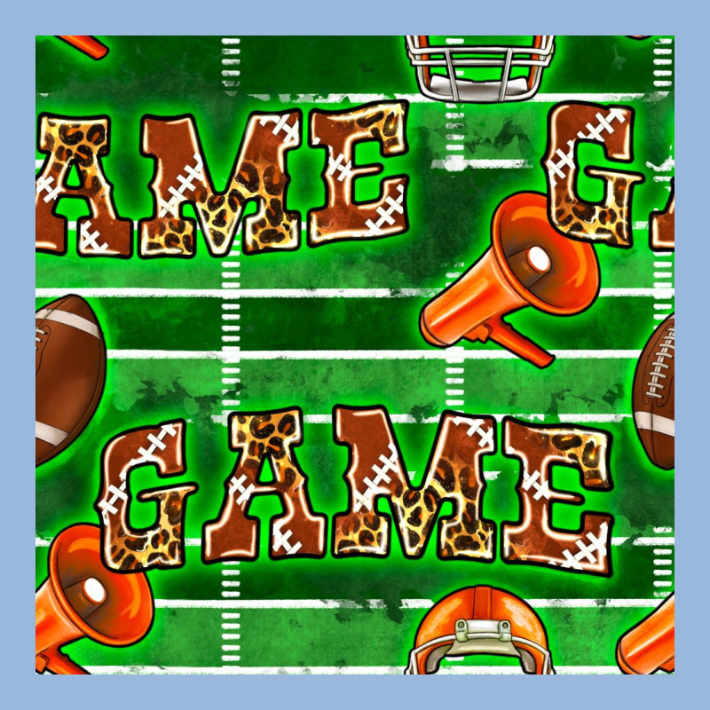 American Football Megaphone And Game Seamless Pattern Premium Hoodie by BundleAndBundleShop | Teevron