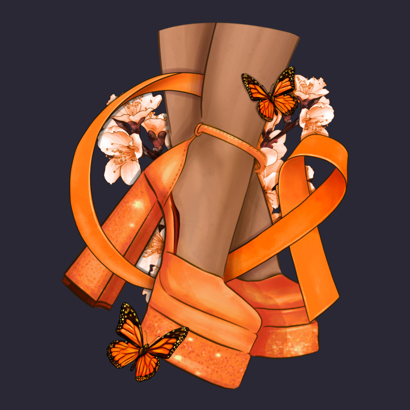 Kidney Cancer Diva Orange Ribbon Vintage Tee by NancyCooperArtShop | Teevron