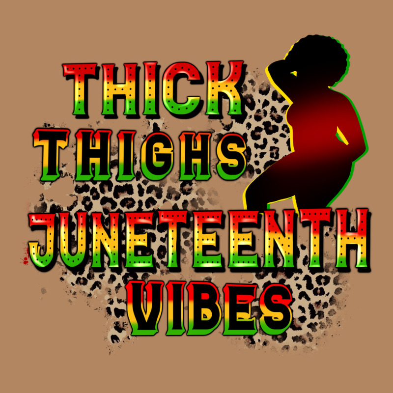 Thick Thighs Juneteenth Vibes Cowgirl Long Sleeve Tee by CowGirlArtShop | Teevron
